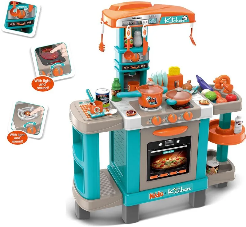BW Σετ Κουζίνα Little Chef With Light & Sound (008-938A) - φωτογραφία 3