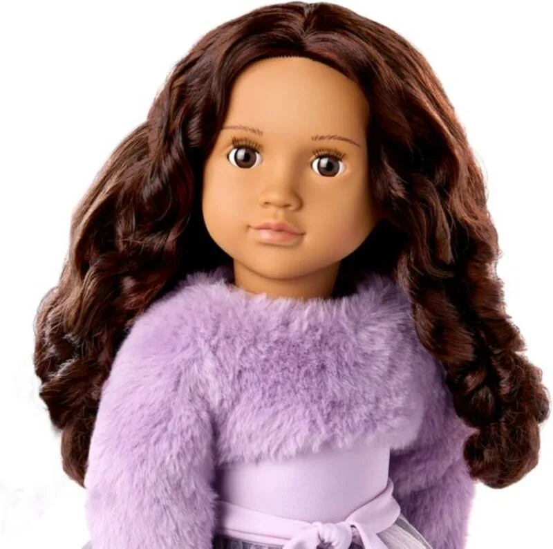 Our Generation Κούκλα Jovanna With Fur Shrug (BD31706Z) - φωτογραφία 4