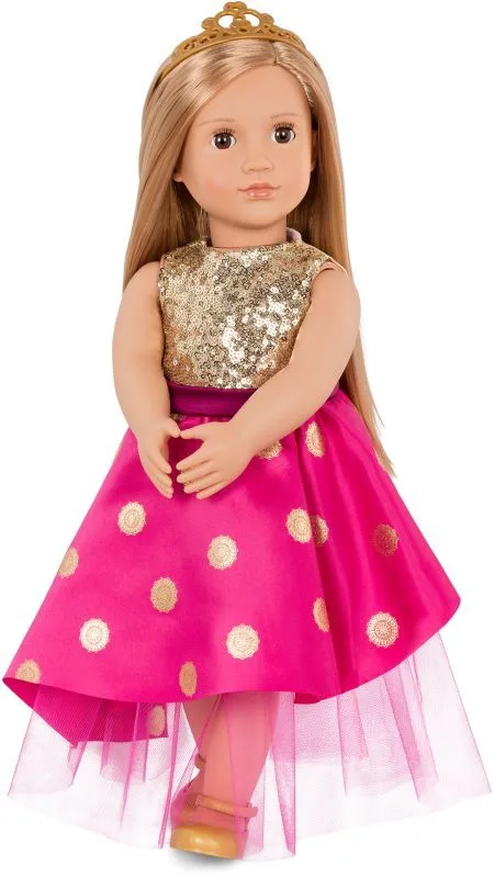 Our Generation Κούκλα Sarah With Festive Dress & Tiara (BD31290Z)