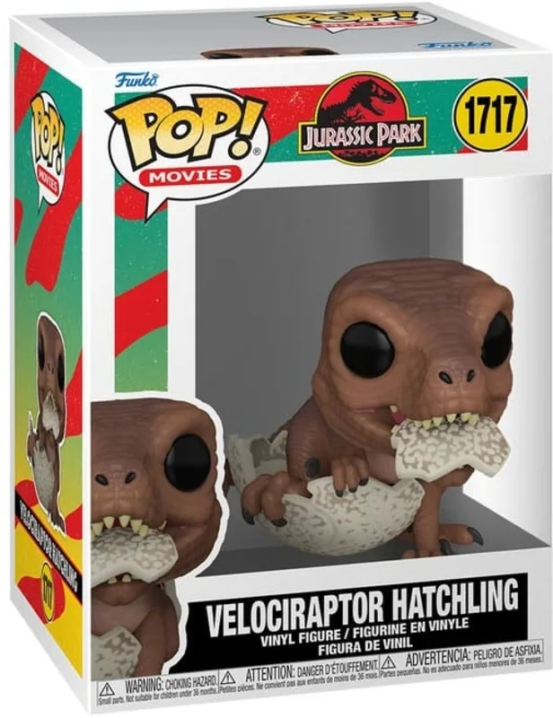 POP!#1717 Velociraptor Hatchling-Jurassic Park (092480) - φωτογραφία 2