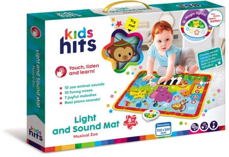 Kids Hits Μουσικό Χαλάκι Ζωολογικός Κήπος (KH04/003) - φωτογραφία 2