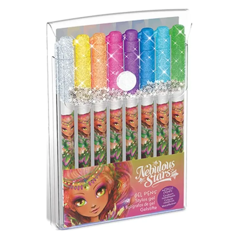 Nebulous Stars Gel Pen 8 Pack - 2 Σχέδια (11576)