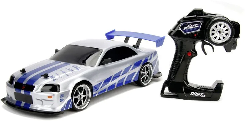 Jada Τηλεκατευθυνόμενο Fast & Furious Nissan Skyline GTR 41cm 1:10 (253209000)