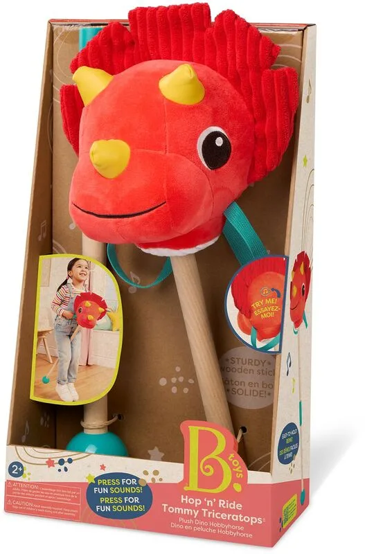 B.Toys Hop 'N' Ride Δεινόσαυρος (BX2418Z) - φωτογραφία 2