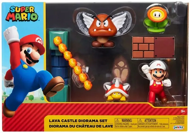 JP Nintendo Φιγούρα 2.5'' Super Mario Diorama Set-2 Σχέδια (409404)