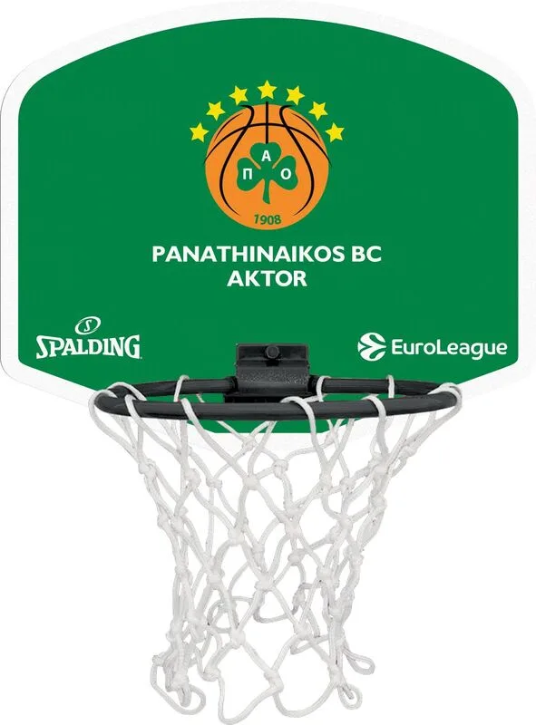 Spalding Euroleague Παναθηναϊκός Μπασκέτα Micro (79-076Z)