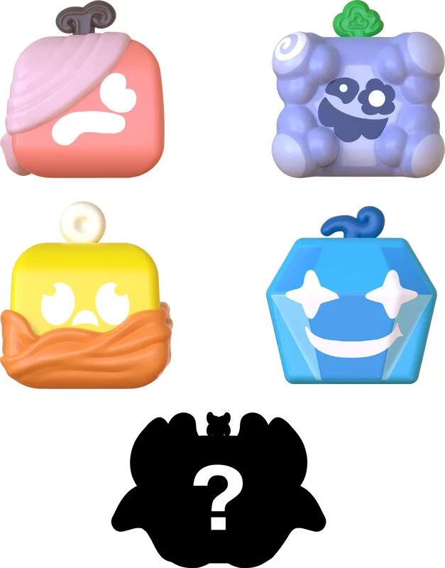 Blox Fruits Squishy Fruits S1-5 Σχέδια-1Τμχ (SQ3310) - φωτογραφία 2