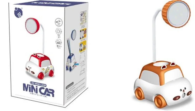 BW Λάμπα Mini Car-3 Σχέδια-1Τμχ (Q305)