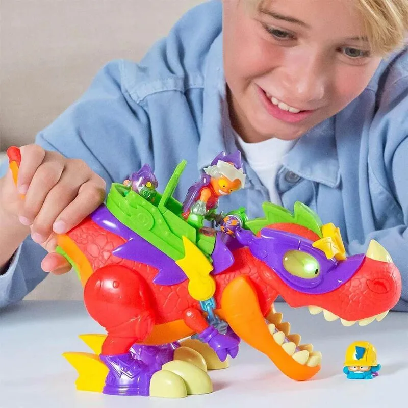 As Company Superthings Δεινόσαυρος Με Φιγούρες Superdino V-Rex - 1013-62117 - φωτογραφία 3
