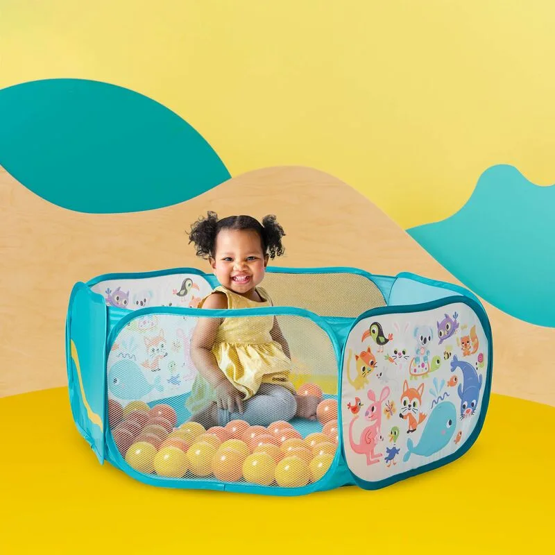 B.Toys Μπαλοπισίνα Mini Playspace (BX4525Z) - φωτογραφία 4