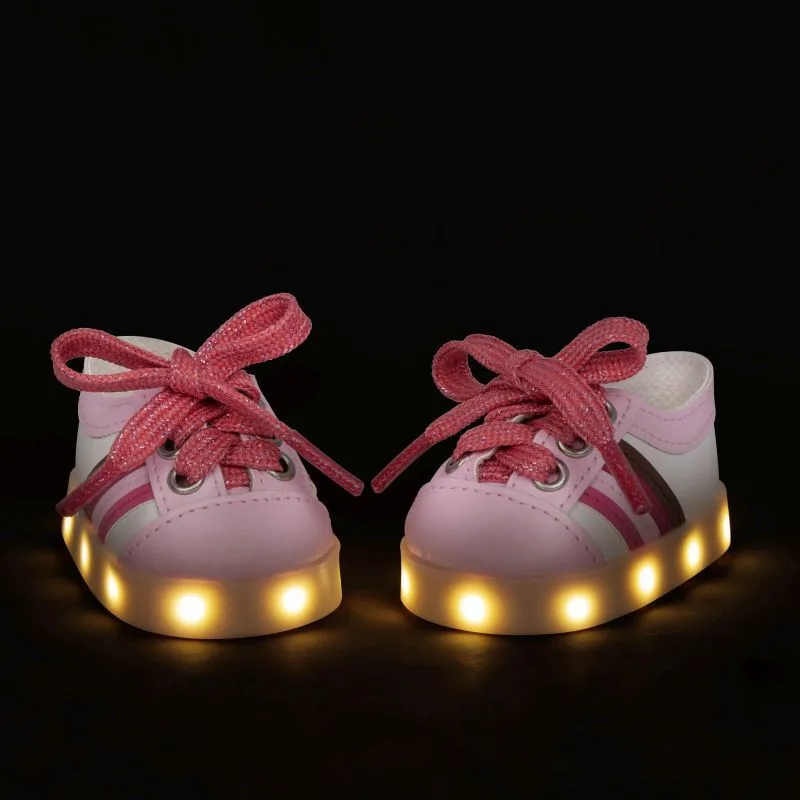 Our Generation Παπουτσάκια Light-Up Pink And White (BD35129Z) - φωτογραφία 2