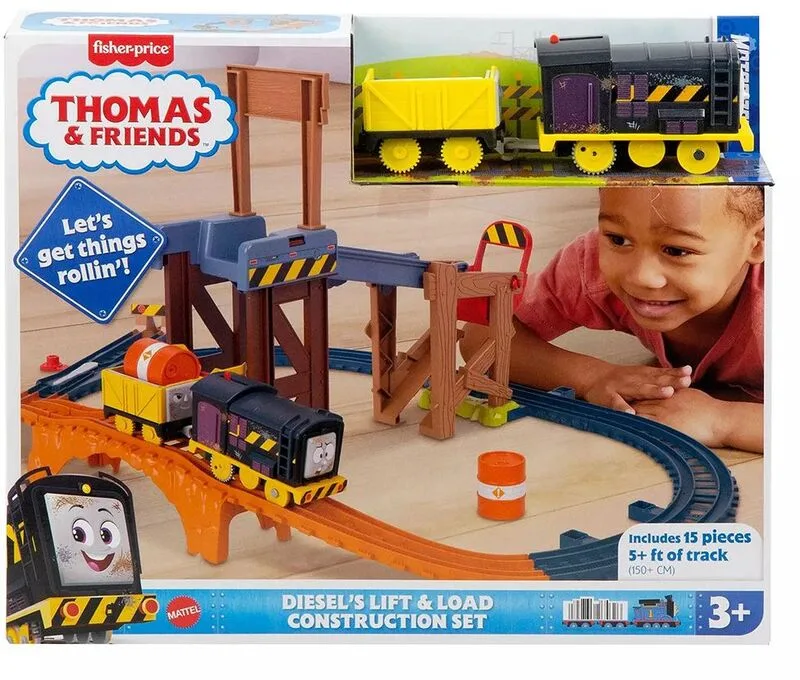 Mattel Thomas & Friends Diesel's Lift & Load Construction Set - JBW20 - φωτογραφία 2
