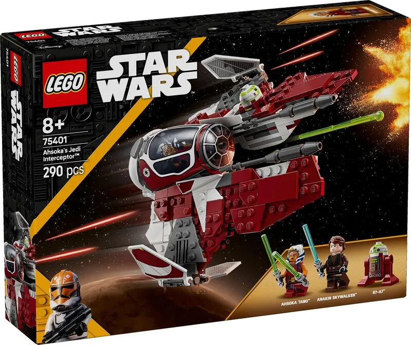 LEGO® Star Wars Ahsokas's Jedi Interceptor (75401)