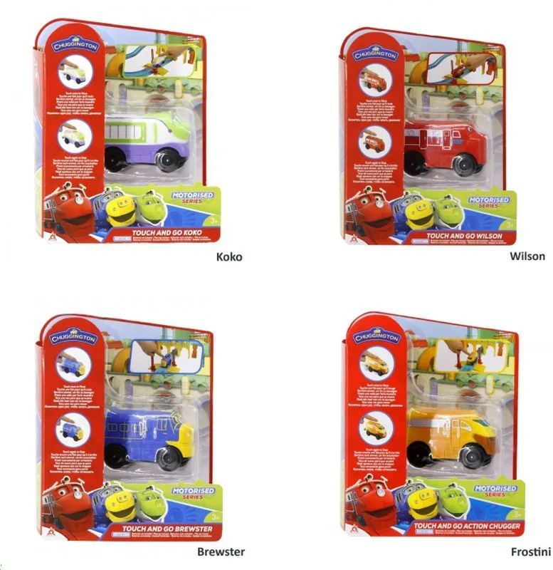 Chuggington Touch And Go-4 Σχέδια (0227.890400) - φωτογραφία 3