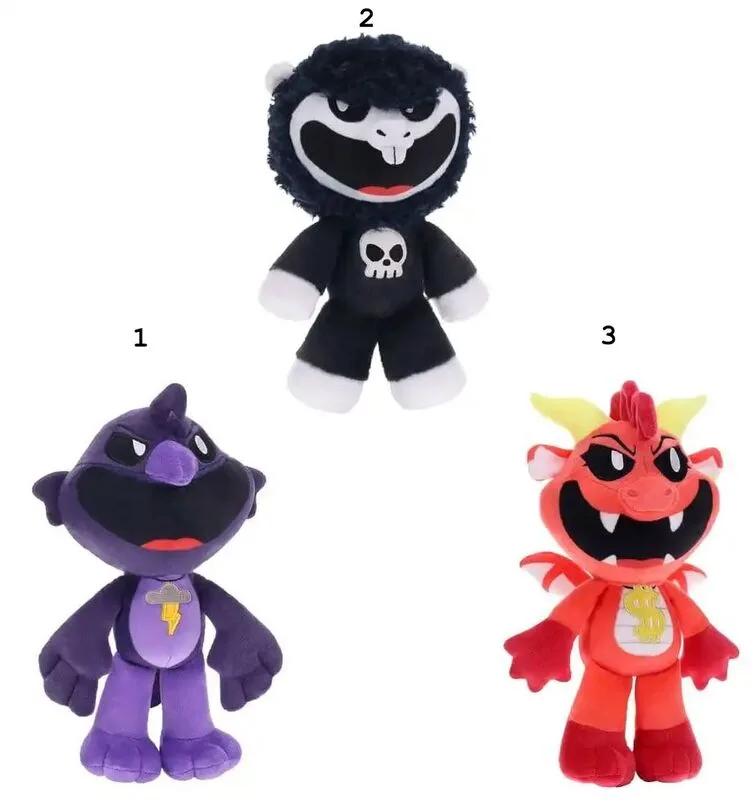 Poppy Playtime Λούτρινο Nightmare Critters 8.5'' S4-3 Σχέδια (CP7760) - φωτογραφία 2