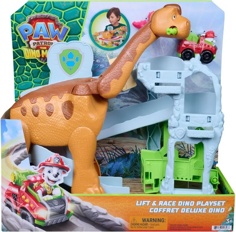 Spin Master Paw Patrol Dino Movie Σετ Παιχνιδιού Lift And Race - 6075941 - φωτογραφία 2