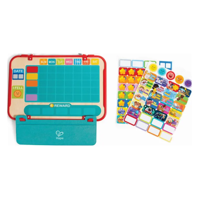 Hape Early Explorer Ξύλινος Πίνακας Επιβράβευσης Habit Heroes (E1114)