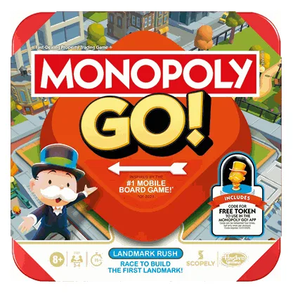 Hasbro Επιτραπέζιο Παιχνίδι Monopoly Go - G1291