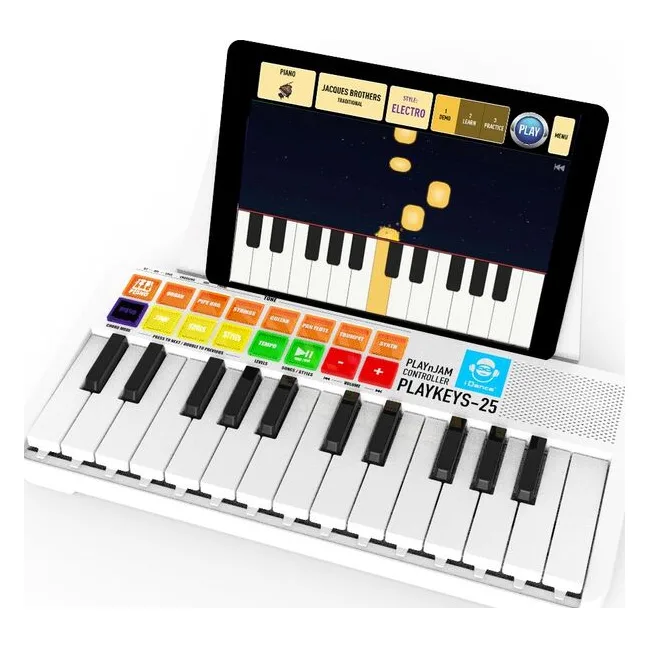 iDance Πιάνο PK-25 White (PLAYKEYS-25) - φωτογραφία 4