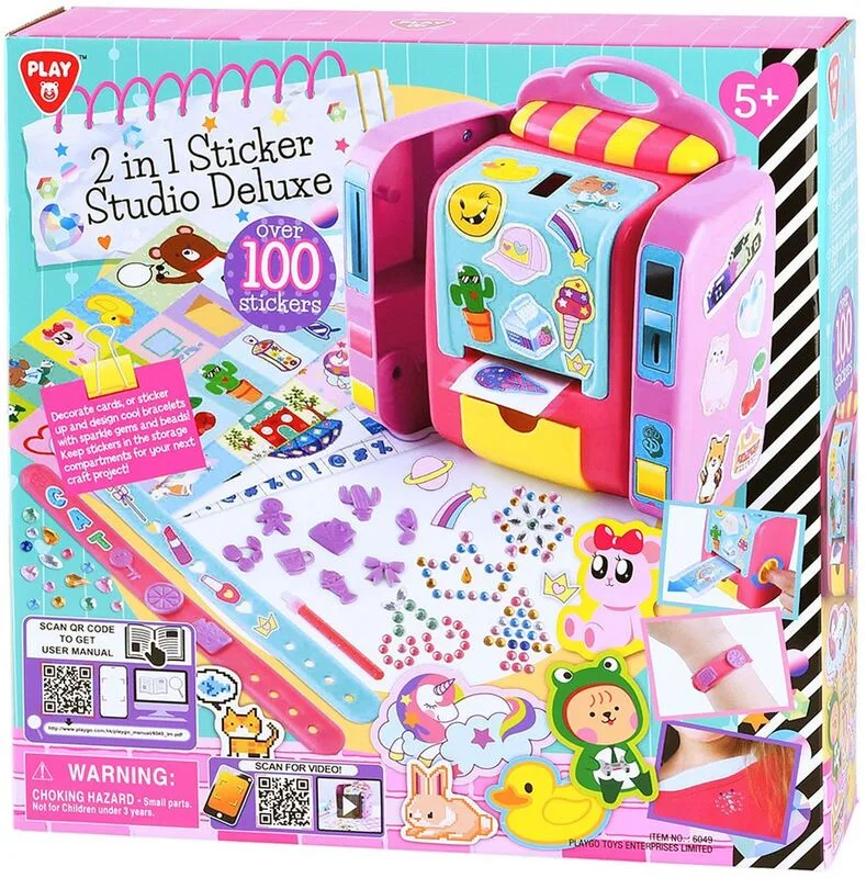 Playgo Stickers Studio Deluxe 2 In 1 (6049) - φωτογραφία 2