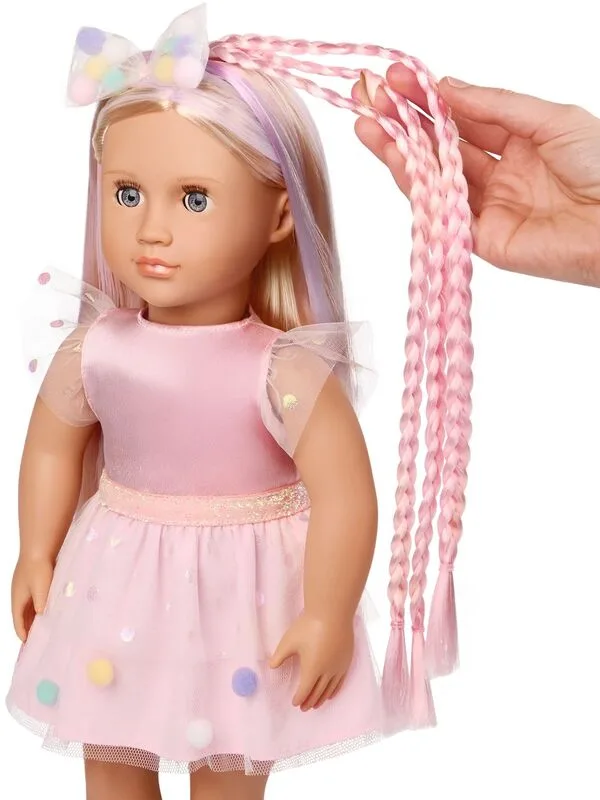 Our Generation Κούκλα Amara Hairplay With Party Outfit (BD31759Z) - φωτογραφία 4