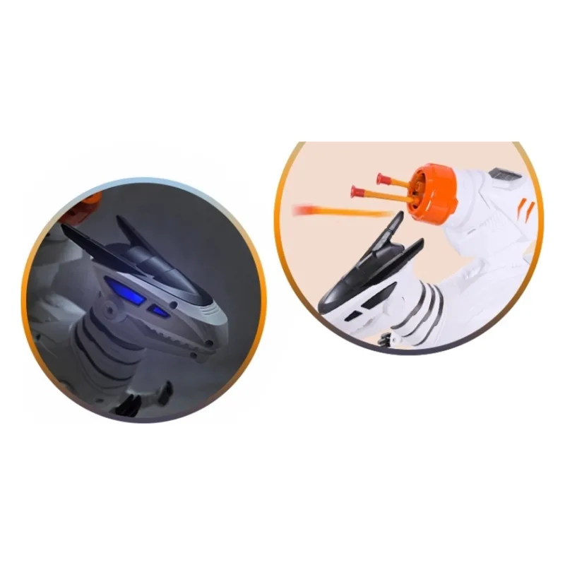 BW Robot Dinosaur Velociraptor With Light & Sound (8808) - φωτογραφία 4
