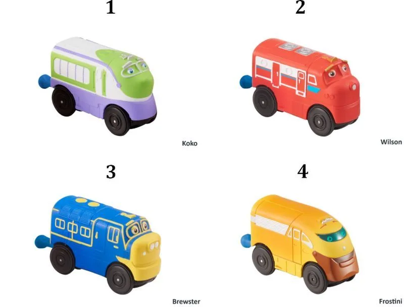 Chuggington Touch And Go-4 Σχέδια (0227.890400) - φωτογραφία 2