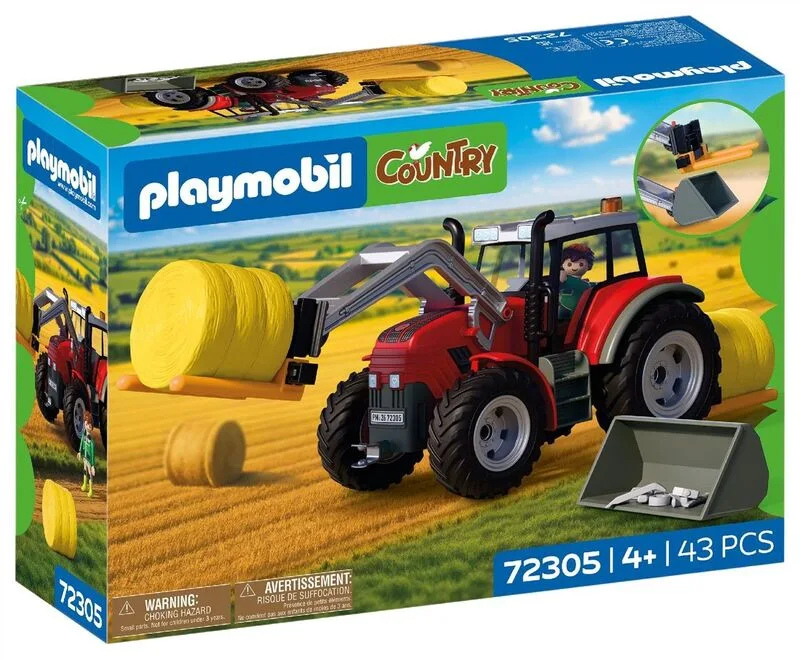 Playmobil® Country - Μεγάλο Τρακτέρ Με Μπάλες Σανού – 72305 - φωτογραφία 2