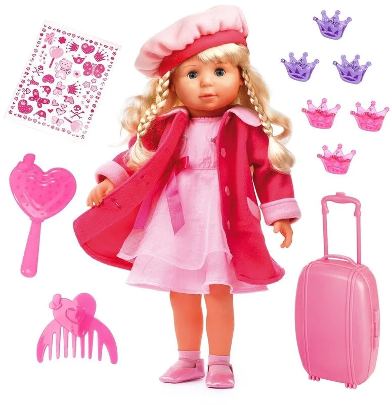 Bayer Κούκλα Charlene Pink Με Ήχους (94634AC)