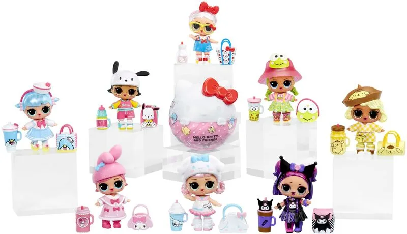 L.O.L Surprise Loves Hello Kitty & Φίλες-Κούκλα-8 Σχέδια-1Τμχ (523840EUC) - φωτογραφία 2