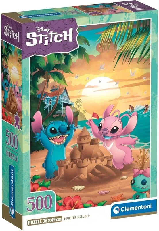 Clementoni Παζλ 500 H.Q.Stitch (1220-35547)