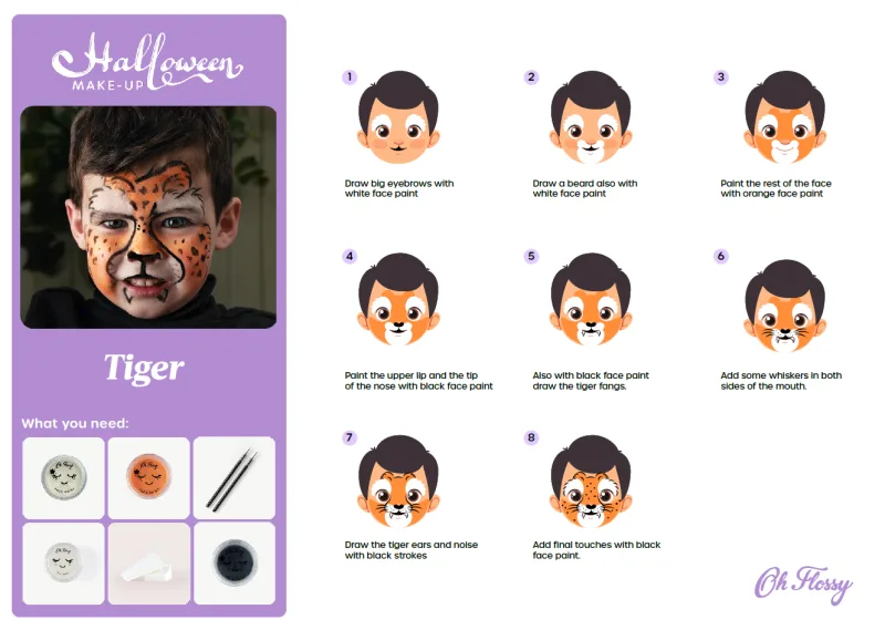 Παιδικό σετ Kids Face Painting Wild Wonders