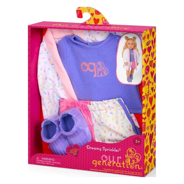 Our Generation Ενδυμασία Pijama With Sprinkles (BD30564Z) - φωτογραφία 2