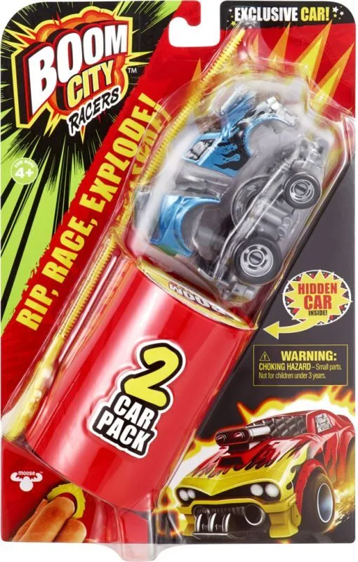 Boom City Racers S1 Double Pack-4 Σχέδια (BMC04000) - φωτογραφία 3