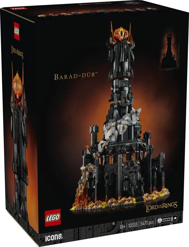 LEGO® Icons Lord Of The Rings: Barad-Dur (10333)
