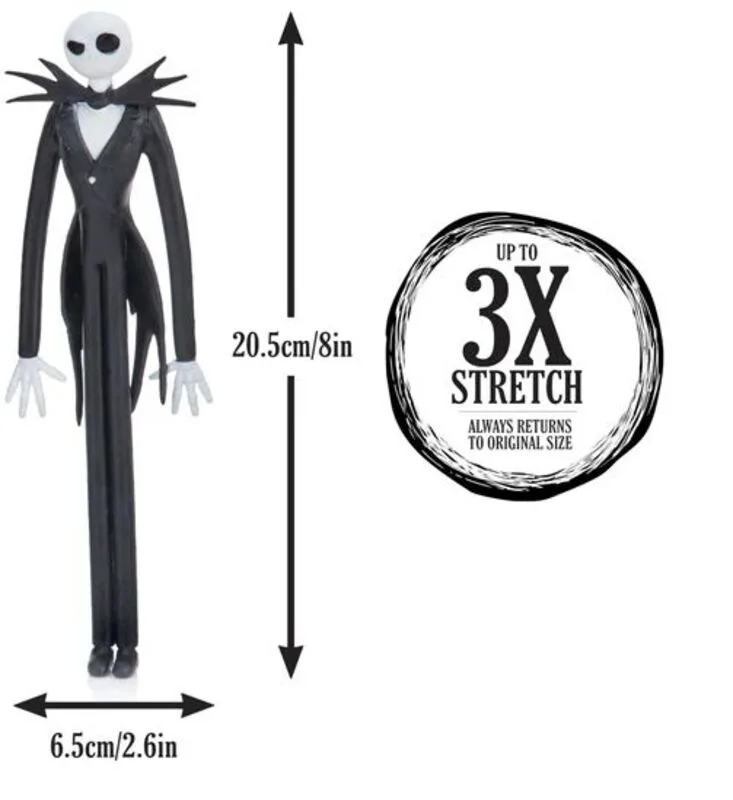 Wow Nightmare Before Christmas Stretch Φιγούρα Jack Skellington (NBC-1003-01) - φωτογραφία 5