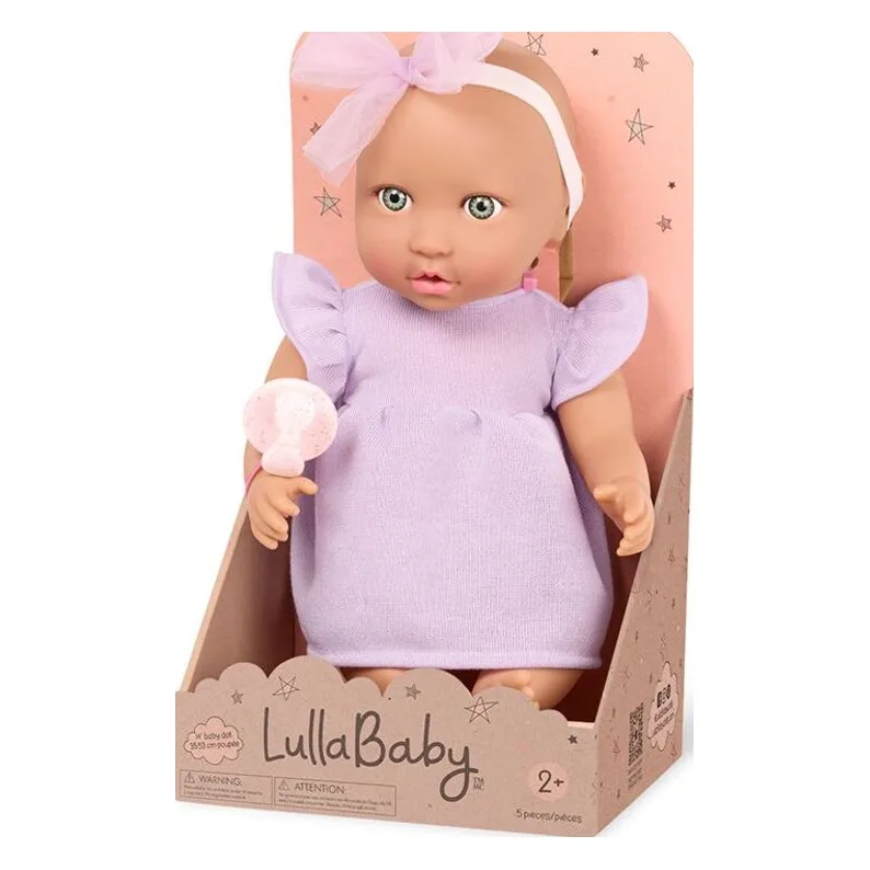 Lullababy Μωρό With Lilac Dress (LBY7313Z) - φωτογραφία 2