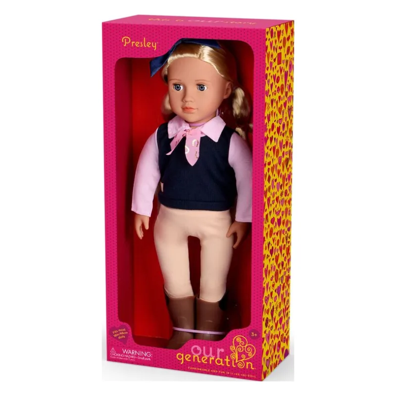 Our Generation Κούκλα Presley With Riding Outfit (BD31734Z) - φωτογραφία 2