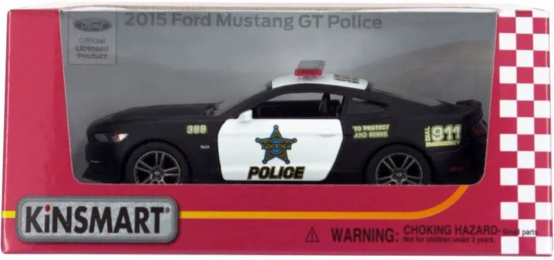 KIN Ford Mustang GT 2015 Police 1:38 (KT5386WP) - φωτογραφία 2