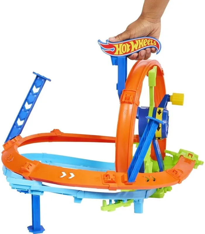 Mattel Hot Wheels Πίστα Γρήγορη Εκκίνηση Με Λουπ - JBX65 - φωτογραφία 4