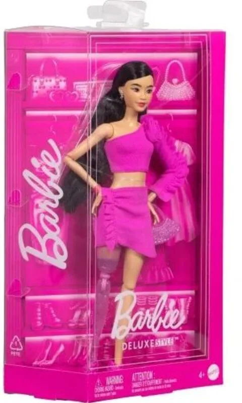 Barbie Deluxe Fashionstas-Μελαχρινή (HYV26) - φωτογραφία 2