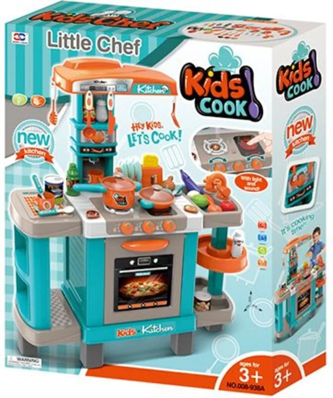 BW Σετ Κουζίνα Little Chef With Light & Sound (008-938A) - φωτογραφία 2