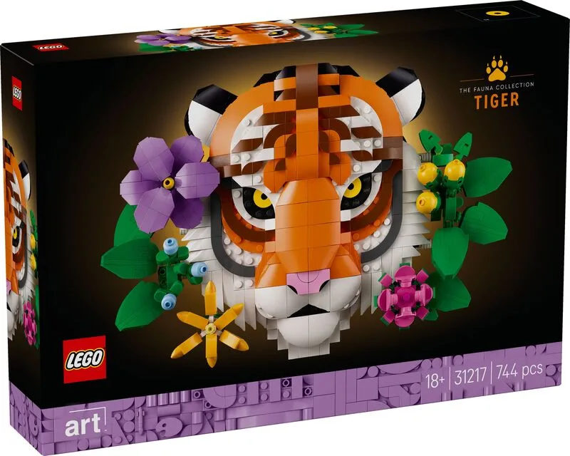 LEGO® Αrt - The Fauna Collection - Tiger - 31217