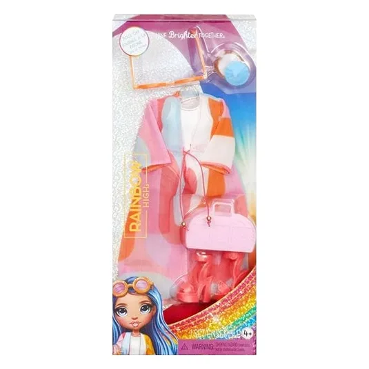 Σύνολο Μόδας Rainbow High Fashion Pack Pool Theme - 521662-EUC
