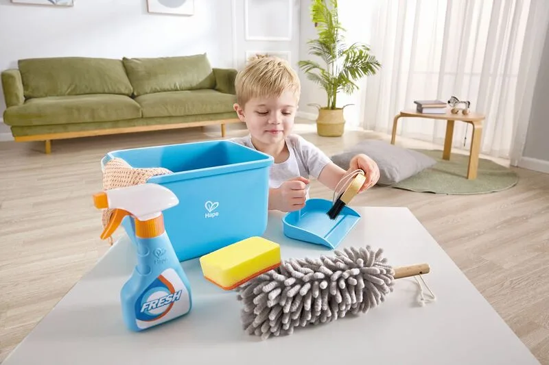Hape Scoot-Around Ξύλινο Σετ Καθαρισμού (E3054A) - φωτογραφία 4