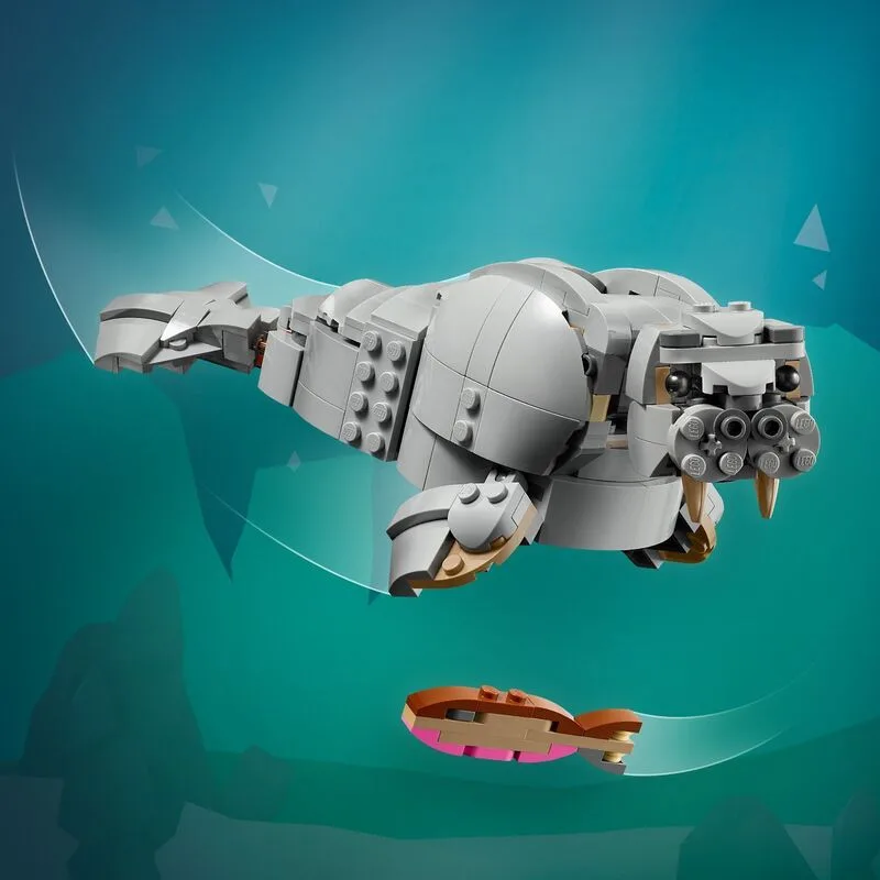 LEGO® Creator 3in1 Wild Animals: Majestic Rhino With Birds (31171) - φωτογραφία 5