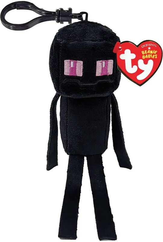 Λούτρινο Beanie Babies Κλιπ Minecraft-Enderman 8,5cm (1607-34021)