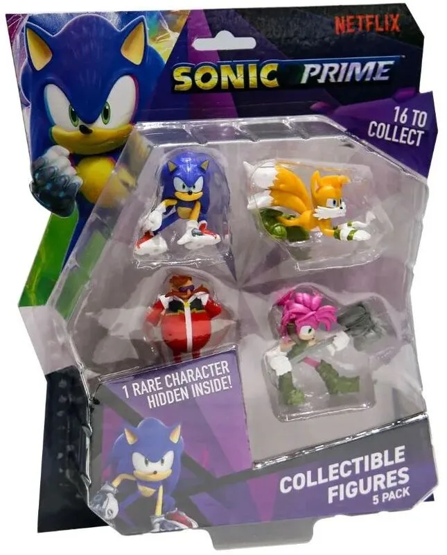 Sonic S1 Φιγούρα 6.5cm 5Τμχ (088753)