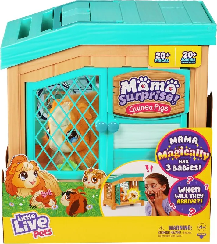 Little Live Pets διαδραστικό ινδικό χοιρίδιο Mama Surprise (LP300000) - φωτογραφία 2