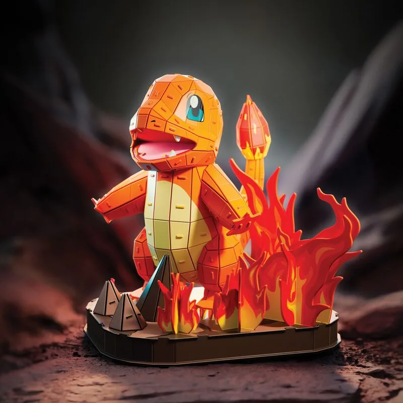 4D Παζλ Pokemon Charmander (6075063) - φωτογραφία 5